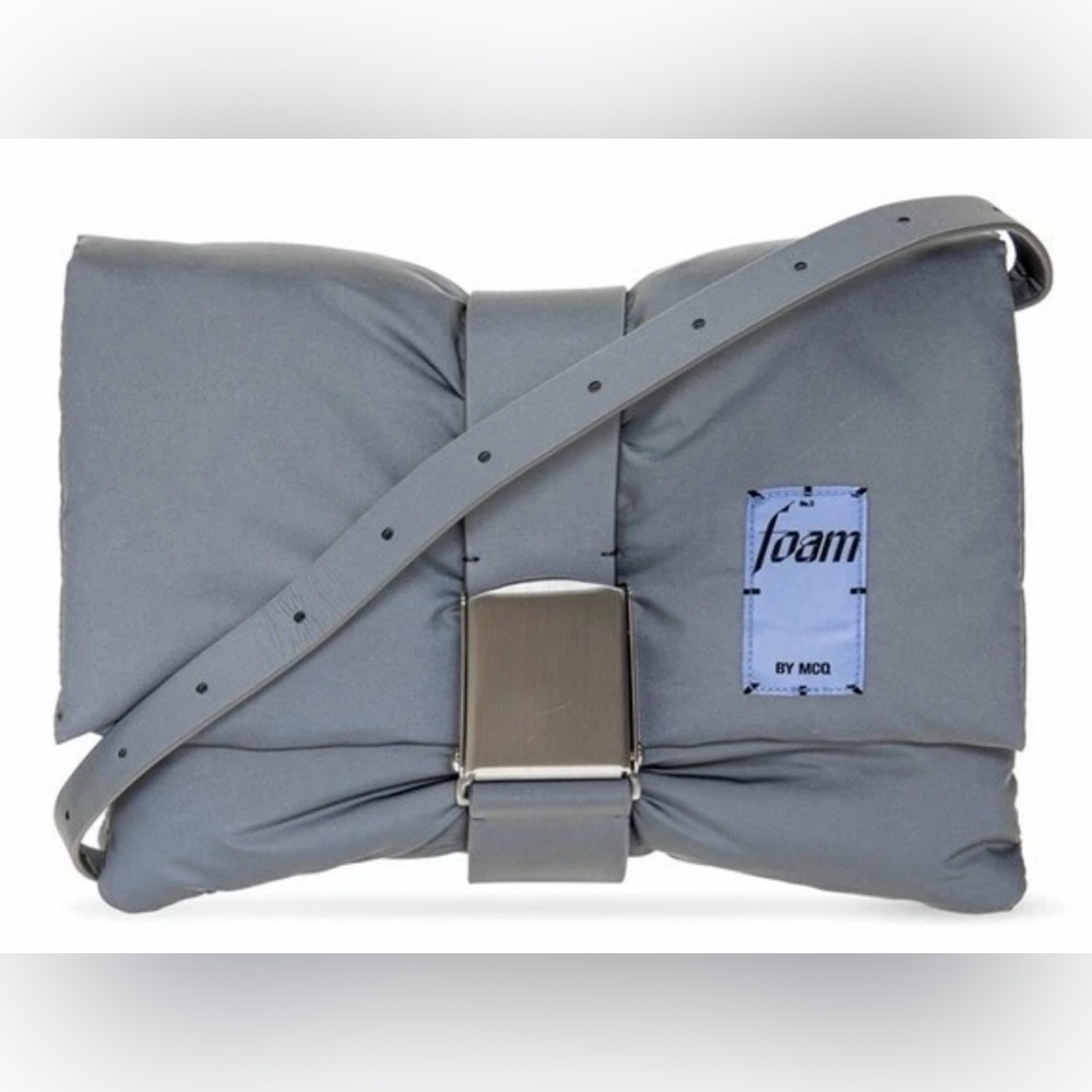 McQ by Alexander McQueen Gray Shoulder Bag